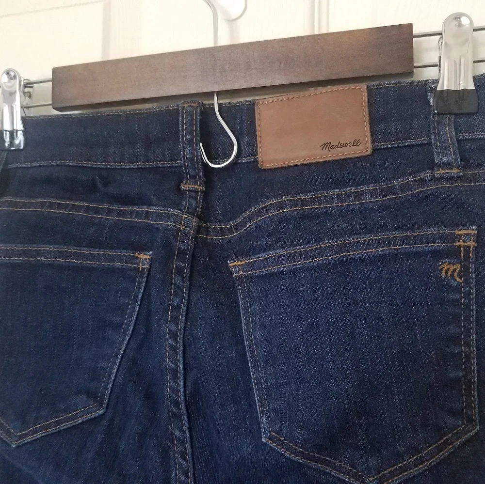 Madewell High Rise Skinny Skinny dark wash jeans